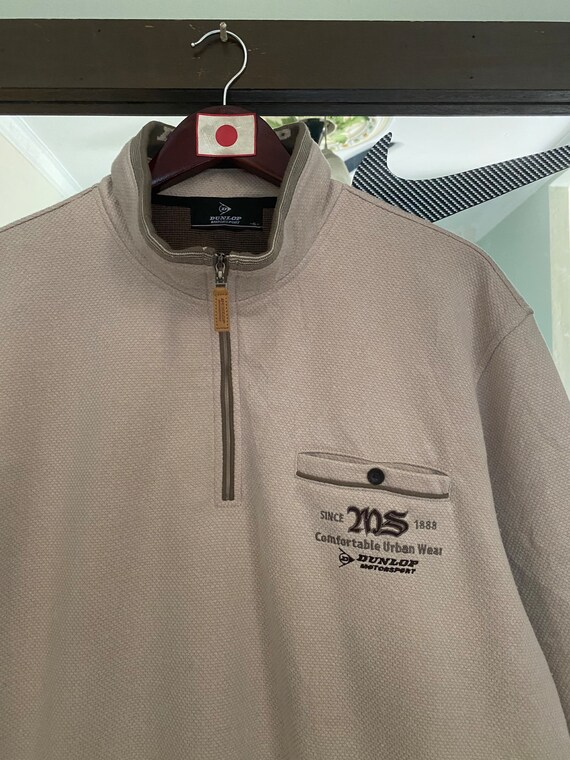 Vintage Dunlop Motosport Half Zip Sweatshirt XL Size - Etsy