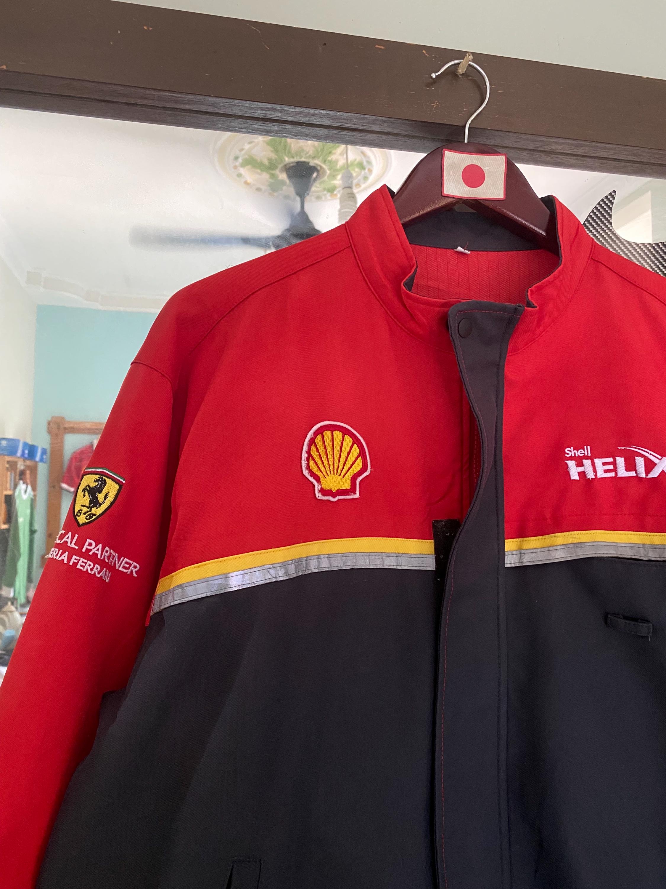 Vintage Shell Helix Ferrari Workers Jacket LL Size - Etsy UK