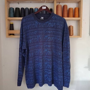 Vintage pelle pelle shairt full prints logo XL size