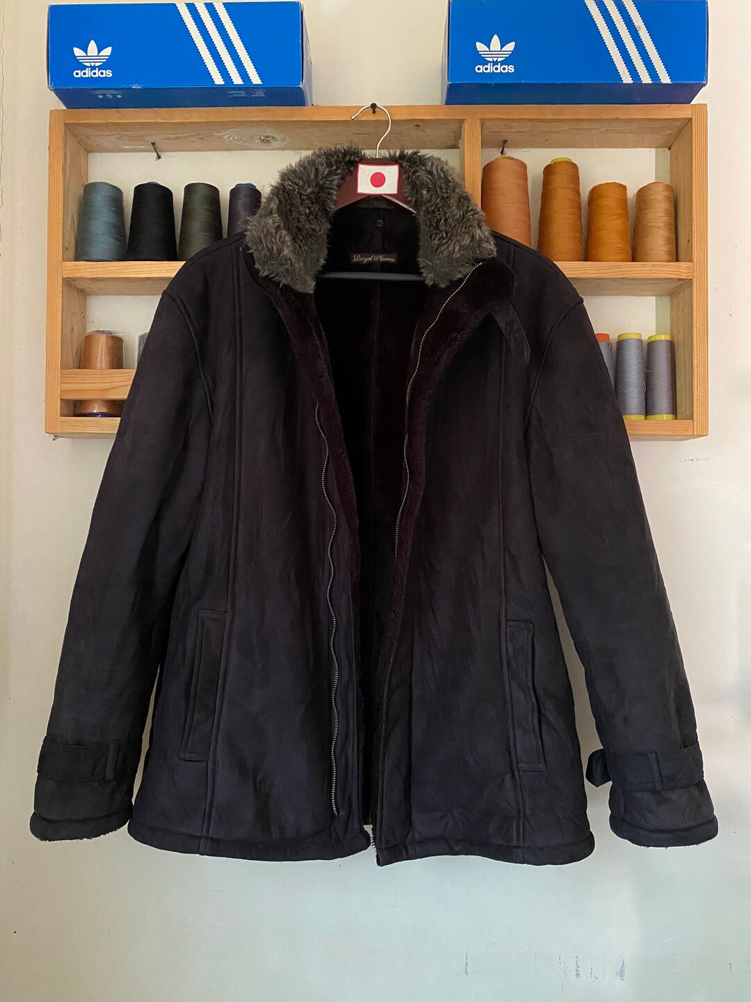 Vintage Royal Harex Ziper Jacket Sherling Lining Jacket