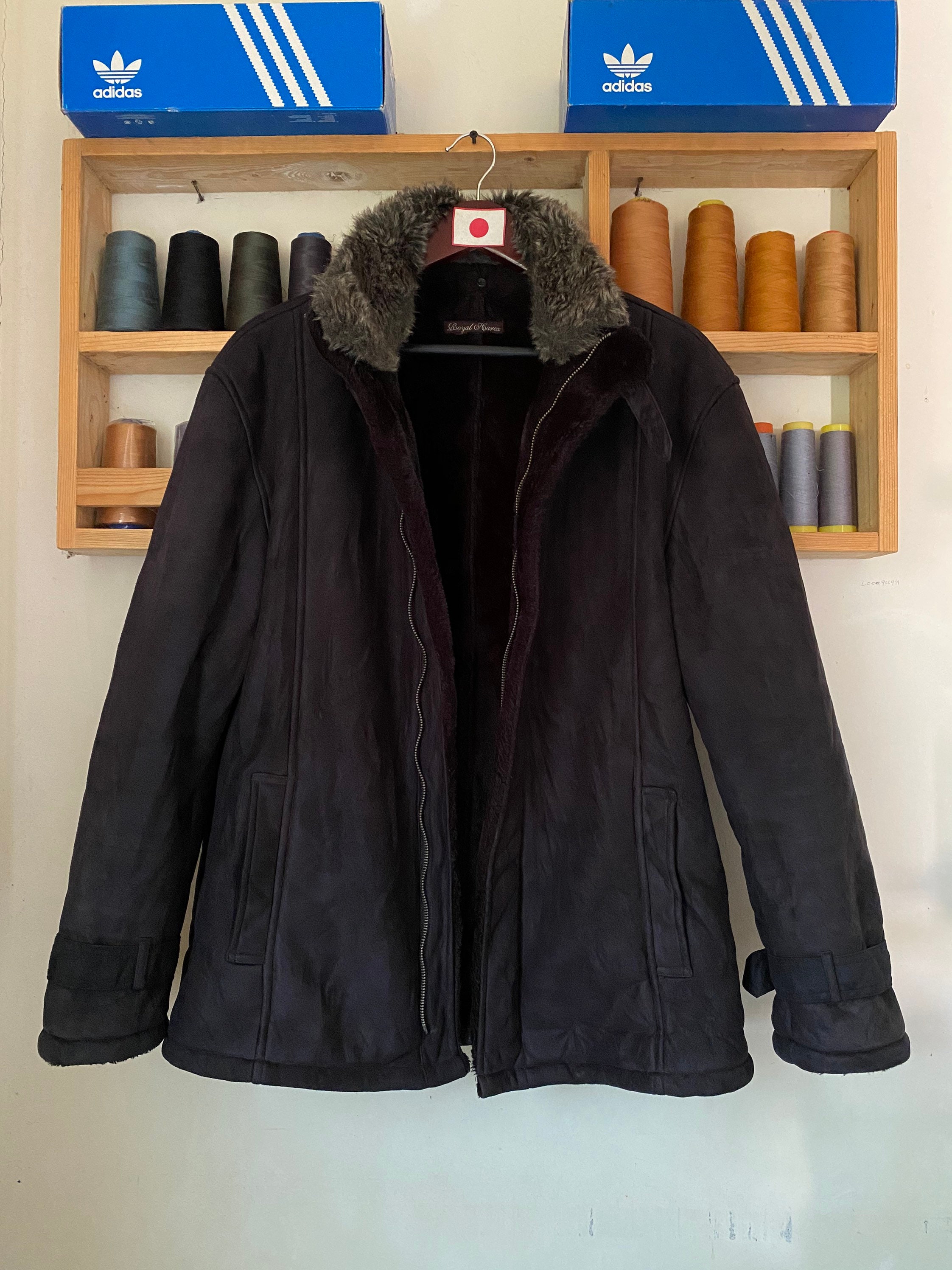 ジャケット・アウター rielle riche No Collar Fake Suede Jacket OUTER（アウター）