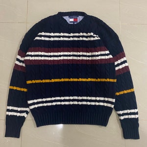Rare Tommy Hilfiger Knitwear Sweater Large Size Jumper