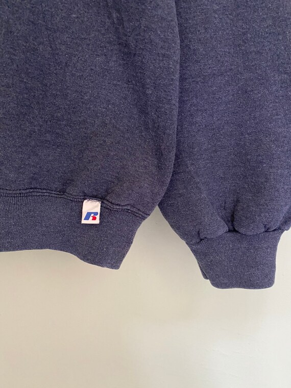 90s USA製 Russell Athletic sweat shirt Vintage 90s Russell Athletic Spell Out Logo Crewneck Sweatshirt