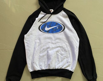Vintage 90s Nike Hoodie Big Logo Small Size Nike Sweater