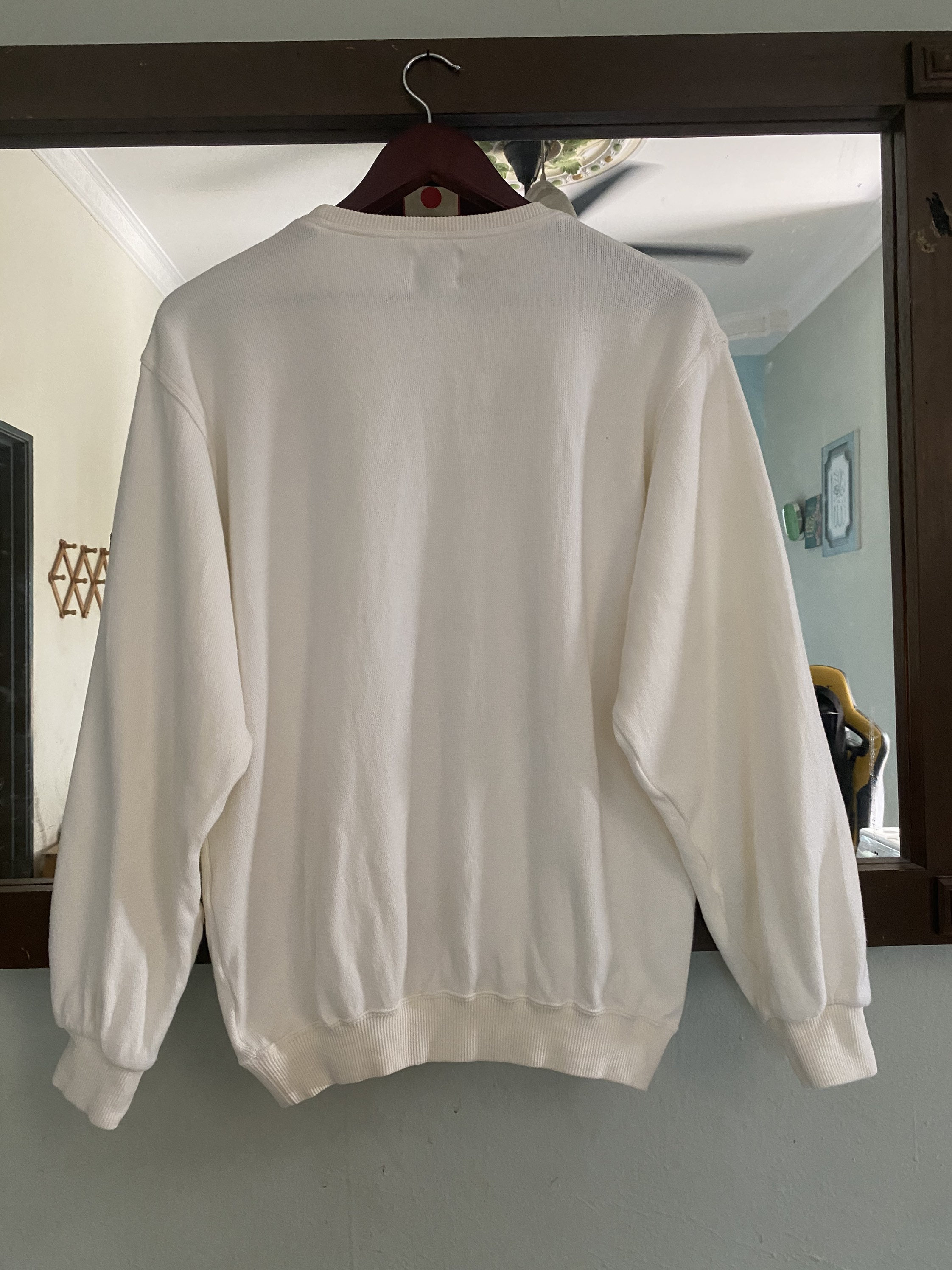 Vintage Lupo Di Mare Sina Cova Sportfishing Sweatshirt Medium Size