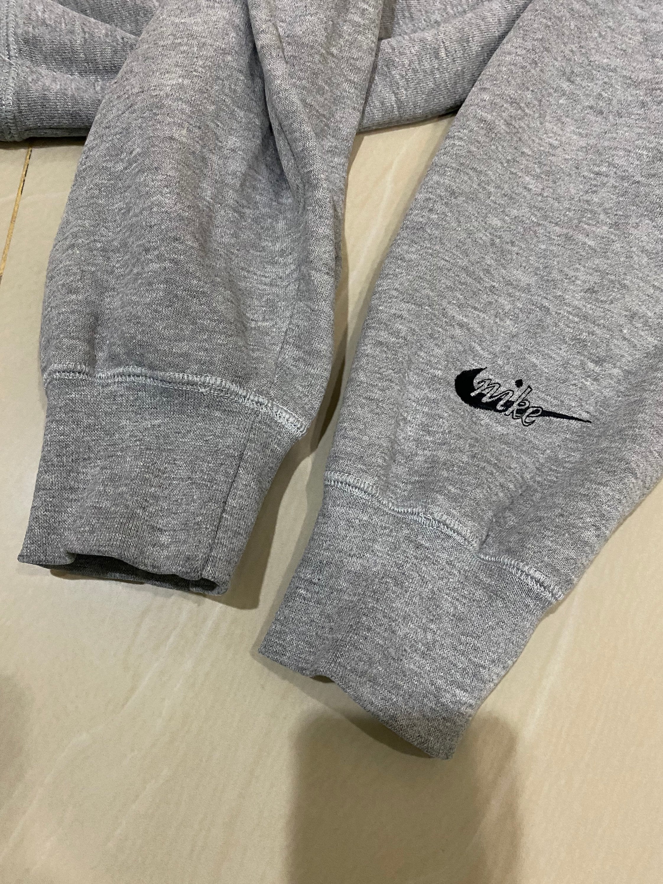 Vintage 90s Nike Sweatshirt Big Logo Large Size Faded Logo - Etsy