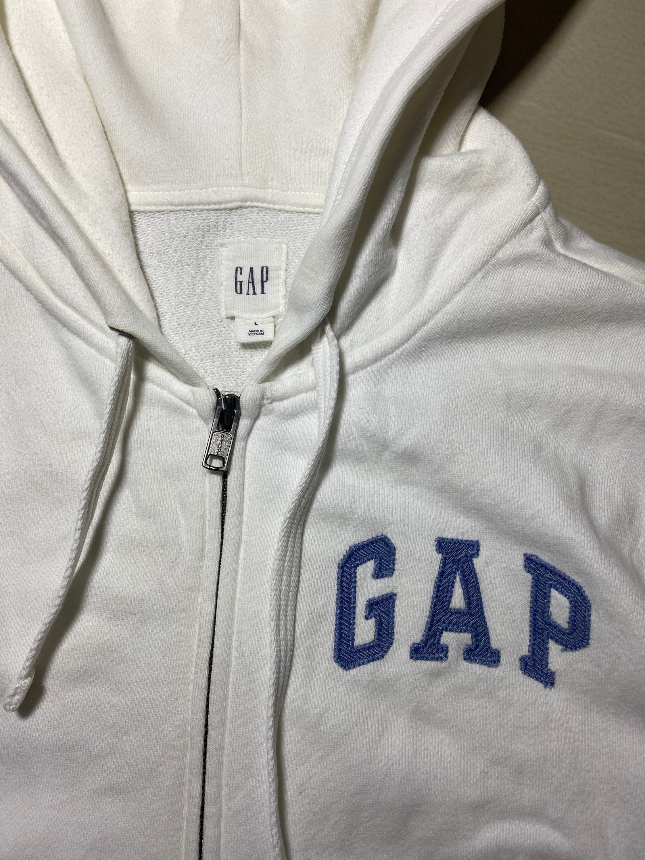 Vintage Gap Ziper Hoodie Big Logo Large Size Gap Hoodie - Etsy