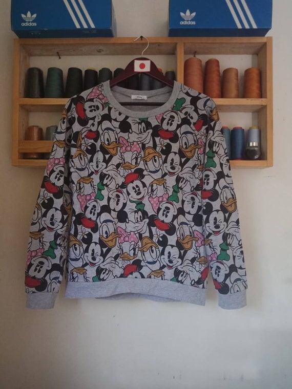 full print sweater