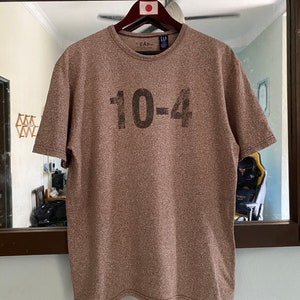 Vintage Brown Gap Tshirt Made In Usa Medium Size
