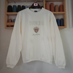 Rare Paris  Sweater Sweatshirt Big Logo Jumper.. Large Size.