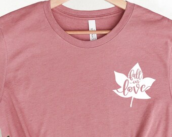 Fall in Love Shirt - Etsy