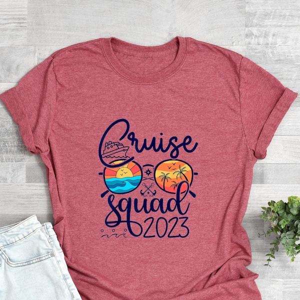 Cruise Squad 2023 Shirt, Cruise Squad shirt,Family Travel Shirt, Travel Squad,matching Family Outfit,Holiday shirt