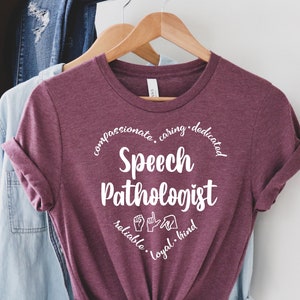 Speech therapy shirt, slp shirt, speech therapy , Speech Pathologist Gift, SLP , Speech Therapist, Speech Therapy Gift, Therapist Gift image 1