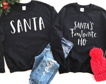 Santa's favorite Long Sleeve, Funny Christmas Shirt, Christmas T-shirts, Merry Christmas Shirt, Holiday Shirt, Merry Christmas Family Shirts