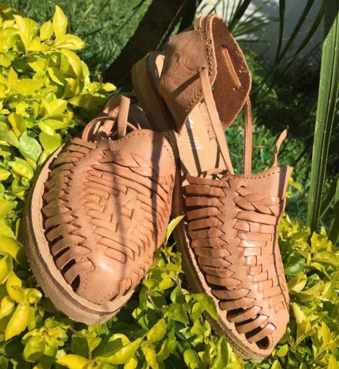 huaraches with ankle strap