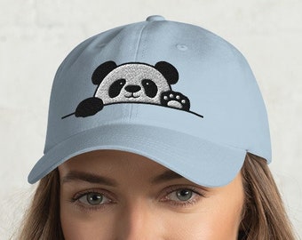 Panda Dad Hat, Panda Baseball Cap, Panda cap, Panda hat, Panda gift, Panda lover, Funny Panda, Cute Panda, Kawaii, Panda Mama