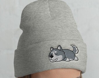 husky winter hat
