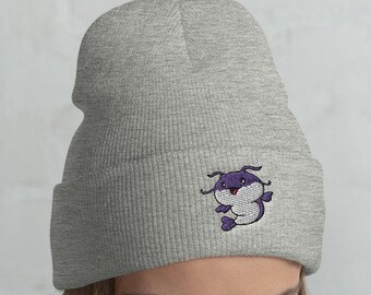 Berretto di pesce gatto con polsino, cappello di pesce gatto, amante del pesce gatto, regalo di pesce gatto, pesce gatto carino, pesce gatto divertente, inverno di pesce gatto, mamma di pesce gatto, kawaii