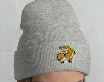 Geboeide Gecko Muts, Gekko hoed, Gekko liefhebber, Gekko cadeau, Leuke Gekko, Grappige Gekko, Gekko winter, Gekko mama, kawaii