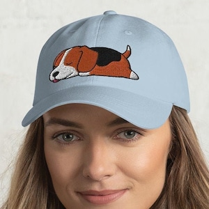 Beagle Dad Hat, Beagle Baseball Cap, Beagle cap, Beagle hat, Beagle gift, Beagle lover, Funny Beagle, Cute Beagle, Kawaii, Beagle Mama