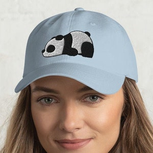 Panda Dad Hat, Panda Baseball Cap, Panda cap, Panda hat, Panda gift, Panda lover, Funny Panda, Cute Panda, Kawaii, Panda Mama, Panda gifts