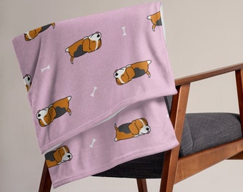 Beagle Throw Blanket, Beagle blanket, Beagle lover, Beagle gift, Cute Beagle, Funny Beagle, Kawaii, Beagle Mama, Beagle gifts