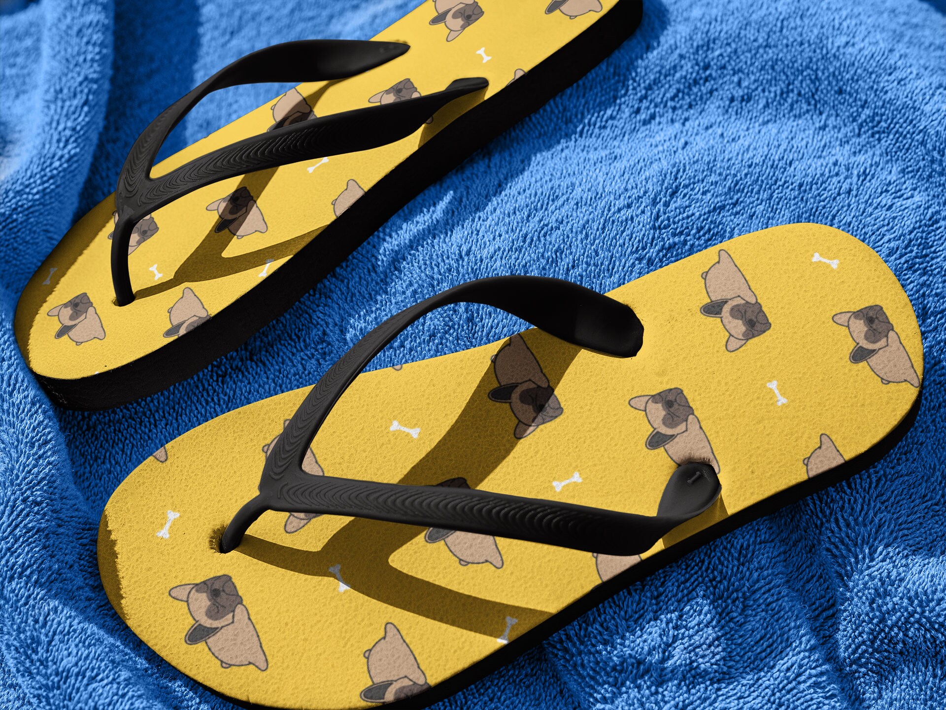 Bulldog Sandals Etsy
