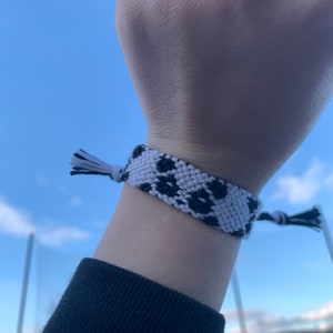 Panda Friendship Bracelet/ Custom/ Adjustable/ Unisex/ Panda/ Animals/ Trendy/ Cute