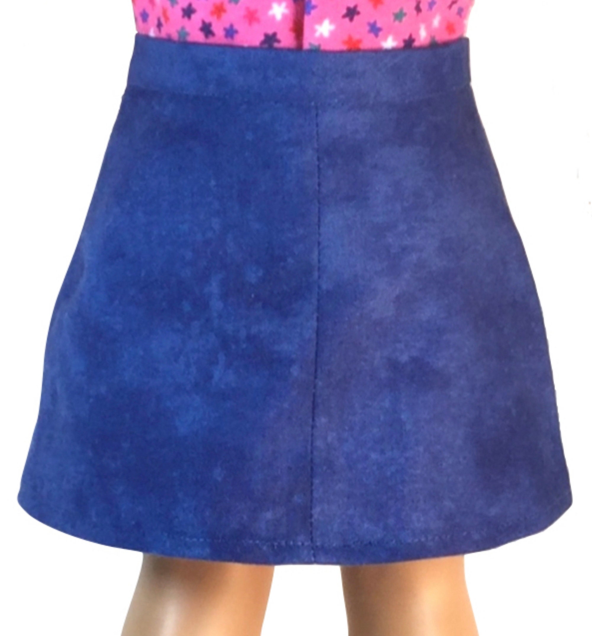 Di's Dolly Designs Pleated Fun Skirt Doll Clothes Sewing Pattern for 18 ...