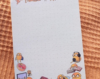 Many Jakes Notepad, 50 pages dot grid