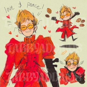 Love and Peace! Print