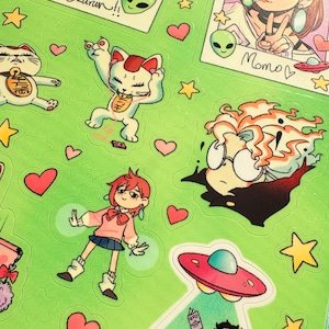 Paranormal Kids Sticker Sheet