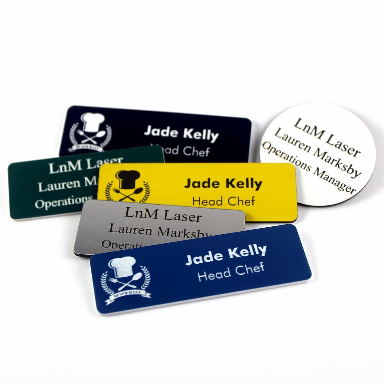 Nursery School Name Badges Personalised Laser Engraved Acrylic Etsy