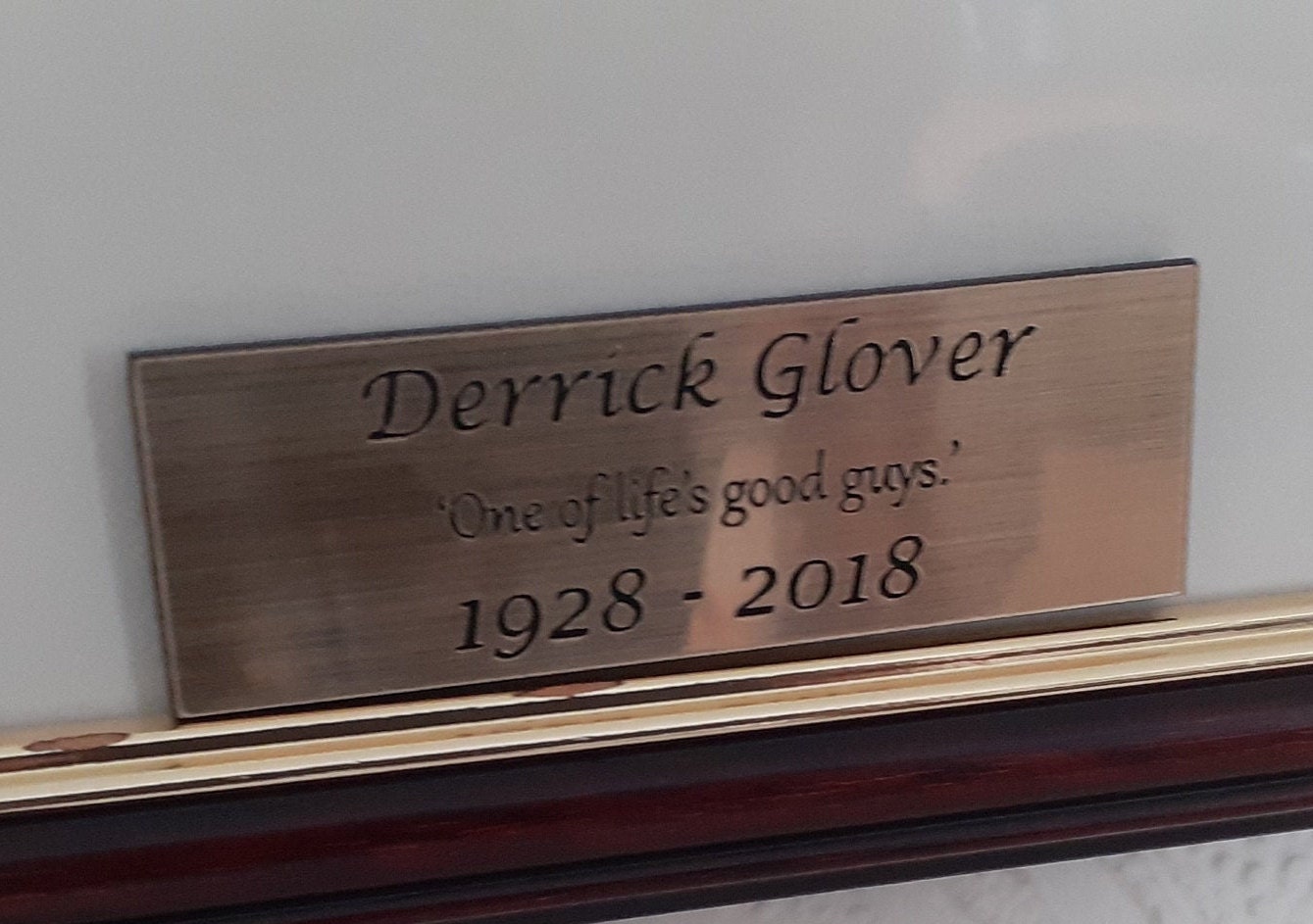 Personalised Engraved Picture Frame Plaques Etsy