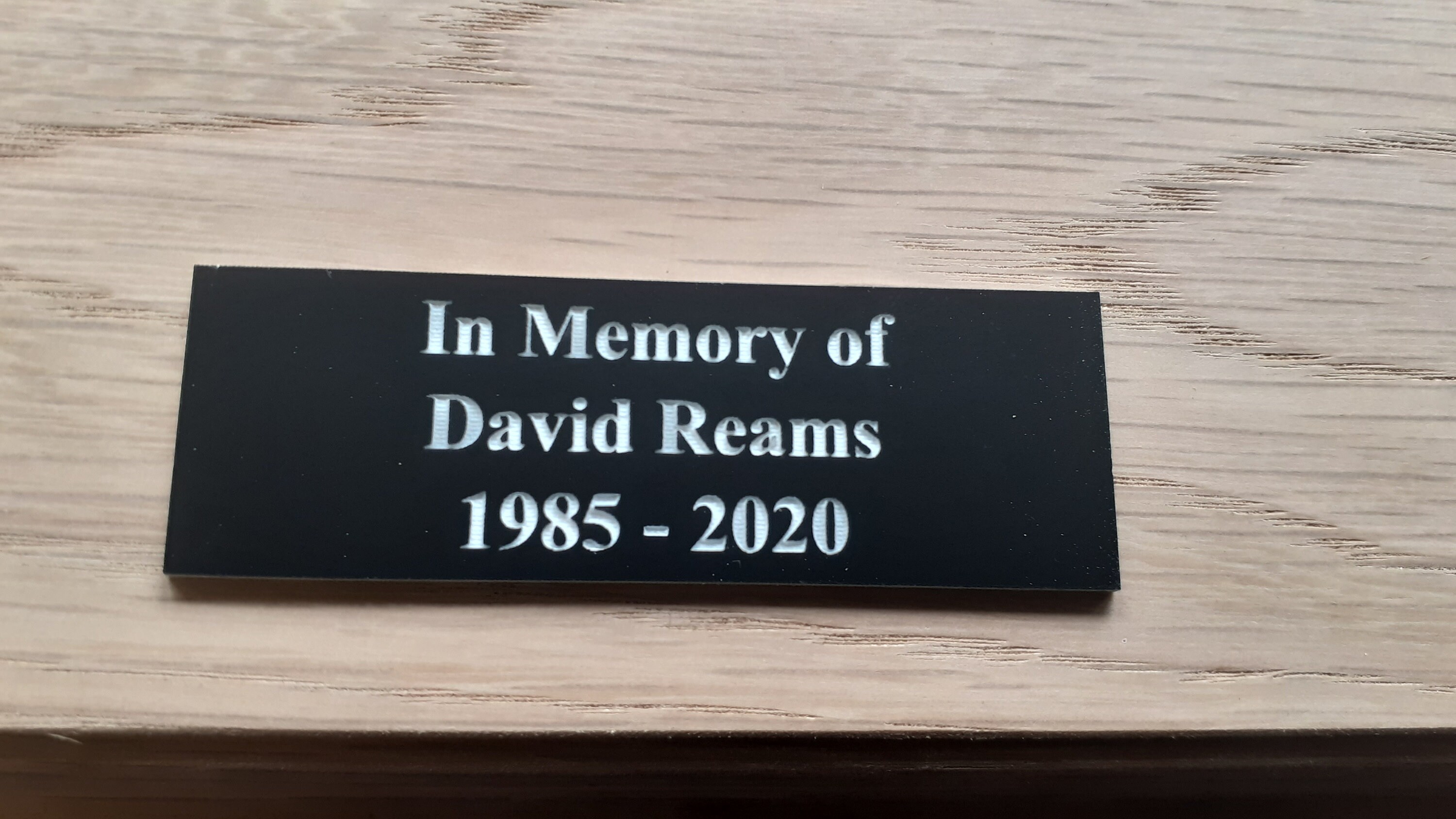 Personalised Engraved Picture Frame Plaques Etsy