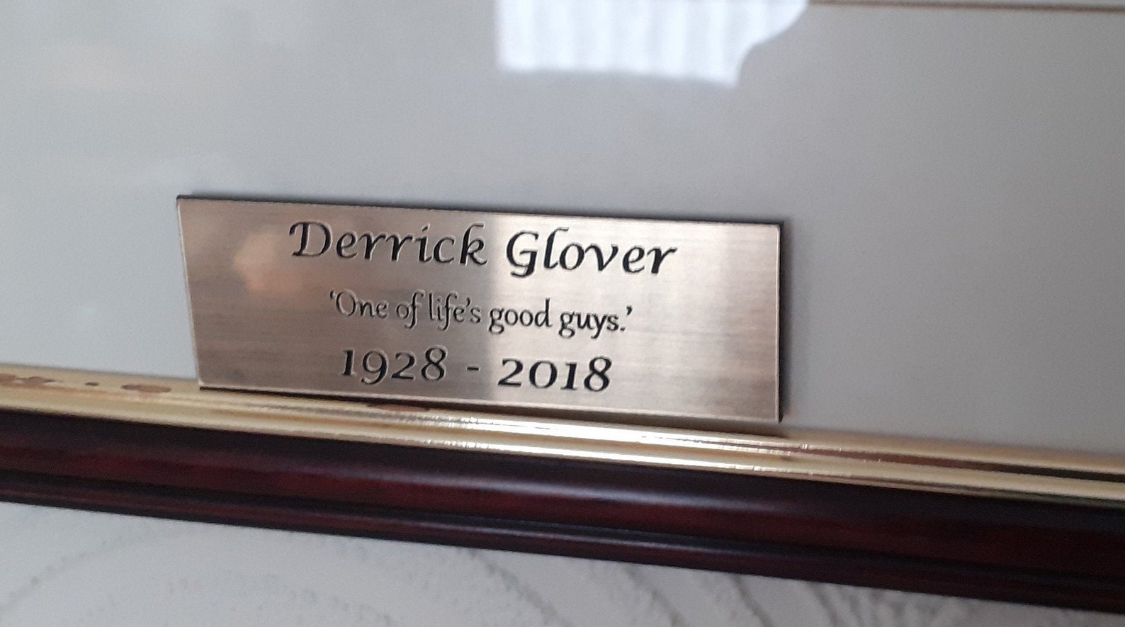 Personalised Engraved Picture Frame Plaques Etsy