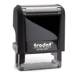 Personalised Self-Inking Stamp: Trodat 4911, Business or Address