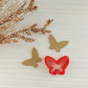 AN001-Schmetterling-Polymer Clay Cutters- Tonschneider- Frühling Cutters-Blumen Cutters-Ohrring Zubehör-Polymer Clay Zubehör-Blumen