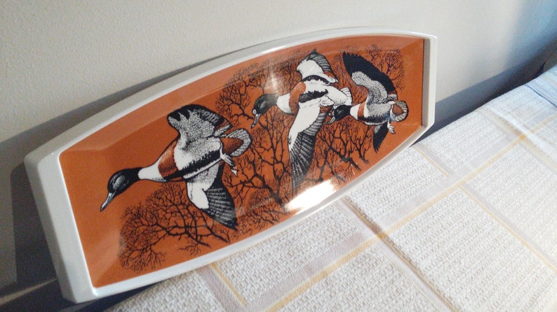 A Beautiful Mid century Praesidium Melamine Tray