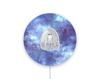 Midnight Watercolor Infusion Set Diabetes Patches, Medizinisches Klebeband Patch, AutoSoft 90, MiniMedMio advance, Medtronik Expanded