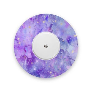Purple Watercolour Freestyle Libre 2 Diabetes Patch, Medical Tape CGM Sticker