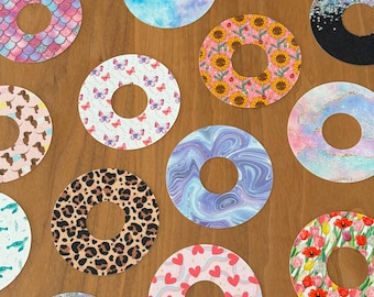 Libre 3 Diabetes Patches Zufallssets, CGM, Medizinisches Klebeband, Hypoallergen, mit passenden Vinyl Geräte Aufkleber