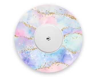 Watercolour Gold Sparkle Effect Freestyle Libre 2 Diabetes Patch, Medical Tape CGM Sticker
