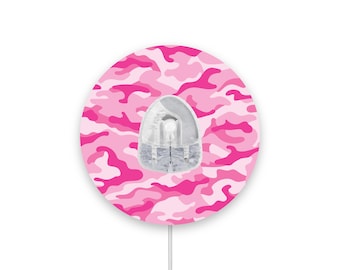 Pink Camouflage Infusionsset Diabetes Patches, Pflaster