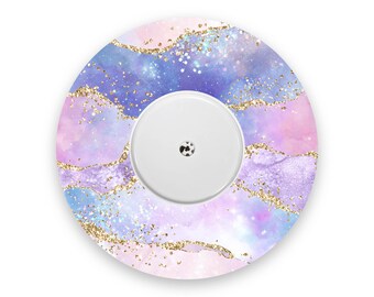 Watercolour Gold Sparkle Effect Freestyle Libre 2 Diabetes Patch, Medical Tape CGM Sticker
