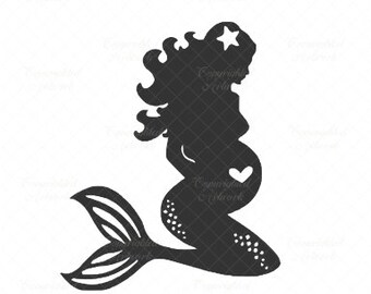 Download Pregnant Mermaid Svg Etsy