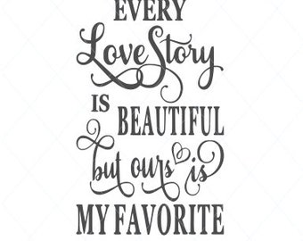 Love Story Svg Etsy