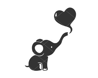 Download Baby Elephant Svg Etsy