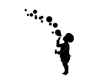 Download Blowing Bubbles Svg Etsy