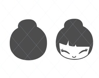 Download Asian Girl Svg Etsy